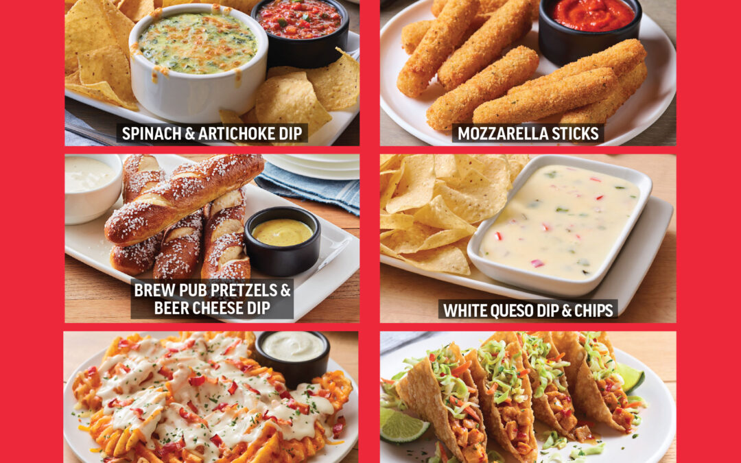 LATE NIGHT, HALF-PRICED APPETIZERS AT APPLEBEE’S!