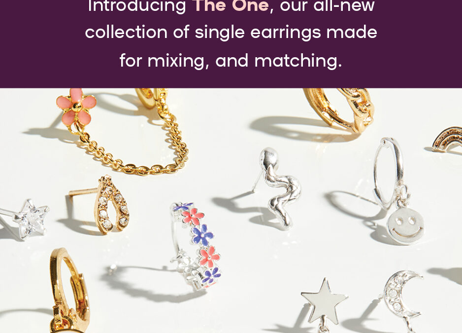 “THE ONE” :  CLAIRE’S MIX & MATCH EARRINGS COLLECTION!