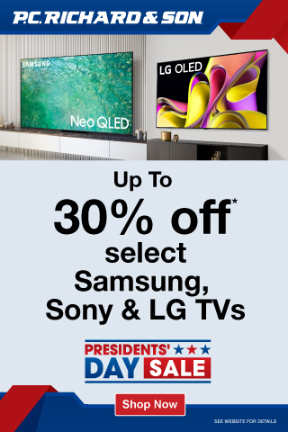 PRESIDENT’S DAY SALE AT P.C. RICHARD & SON!
