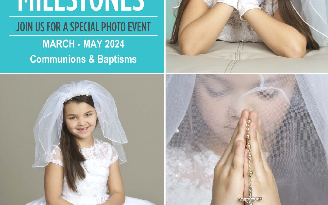 PRESERVE THOSE SPECIAL SPIRITUAL MILESTONES WITH A PORTRAIT FROM JC PENNEY!